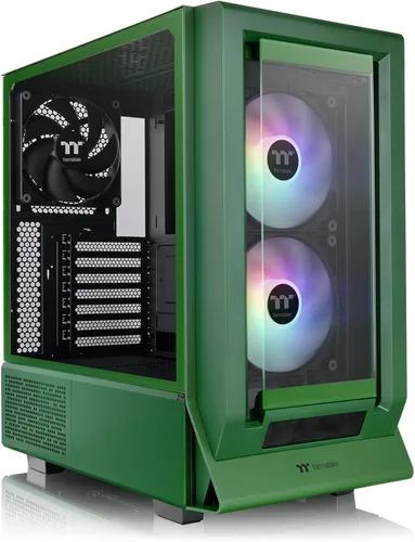 Vista 18 de Thermaltake Ceres 350 MX/Hydrangea Blue/Mid Tower/CT140 ARGB Fan*2/CT140 Fan*1/Panel frontal Mesh & TG/Conector oculto MB/CA-1Z3-00MFWN-00 Azul