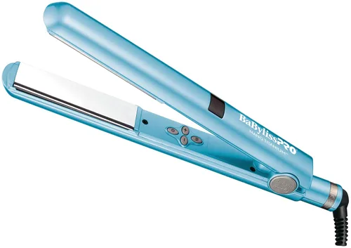 Vista 7 de BaBylissPRO Nano Titanium Flat Iron Hair Straightener, Digital Flat Iron for Pro Salon Results, Styling Tool for All Hair Types