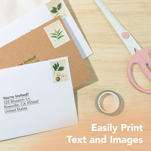 Vista 3 de Pack It Chic - Sobres de papel kraft A7 de 5 x 7 pulgadas (250 unidades) sobres autosellados para invitaciones de boda, tarjetas de salvar la fecha