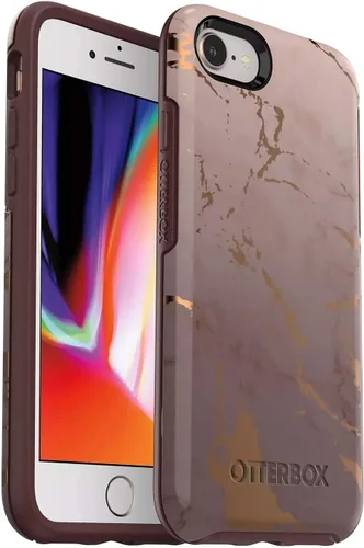 Vista 8 de OtterBox Symmetry Series - Funda para iPhone SE 3ª generación (2022), iPhone SE 2ª (2020), iPhone 8, iPhone 7 (no Plus), embalaje no minorista, Negro