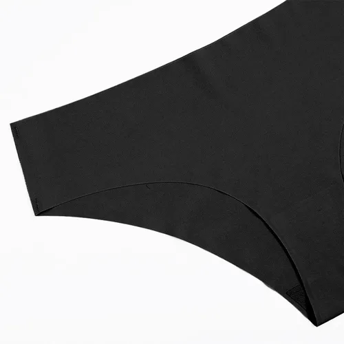 Vista 4 de Banamic Tangas sin costuras para mujer, bragas invisibles, elásticas, transpirables, sexy, ropa