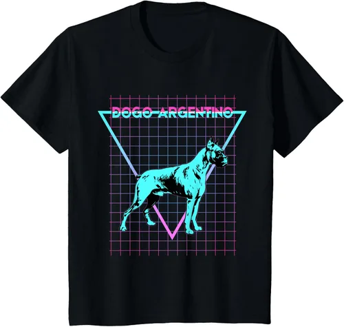 Vista 11 de Dogo Argentino - Camiseta con diseño de perro argentino, Negro