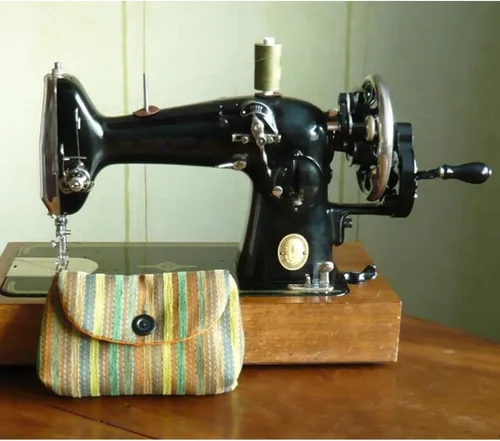 Vista 3 de ckpsms Marca - #HA-1-126 1SET manivela de mano apta para máquinas de coser Singer Spoked Wheel Treadle 15,127,128,66, 99