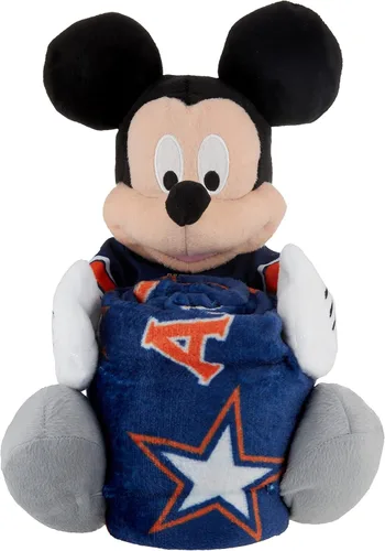 Vista 13 de Northwest NCAA Unisex-Adult Character Hugger Pillow & Silk Touch Throw Blanket Set