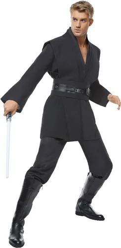 Vista 5 de Skywalker - Disfraz de túnica con capucha para hombre y adulto, capa de Darth Cosplay Halloween