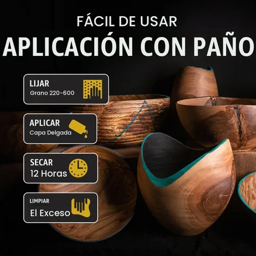 Vista 4 de WALRUS OIL - Aceite para tabla de cortar aceite y madera para bloque de carnicero, jarra de 32 onzas, apto para alimentos