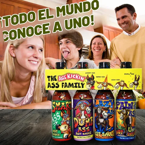 Vista 2 de ASS KICKIN' - Set familiar de salsa picante