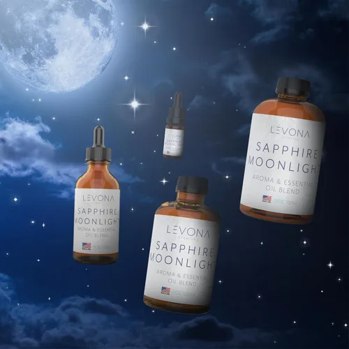 Vista 5 de Levona Scent Aceites Esenciales Puros para Difusores para el Hogar, Hotel y Oficina - Aceite Esencial Sapphire Moonlight - Aceites Esenciales