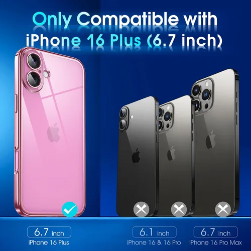 Vista 747 de Supdeal Funda cristalina transparente para iPhone 11, [No se amarillea] [Protección de la cámara] [Probado contra caídas de grado militar] Funda