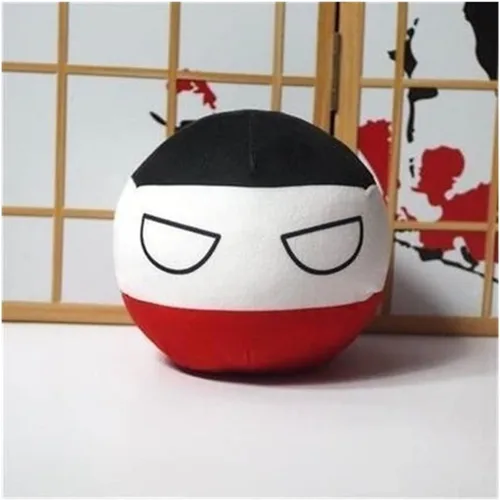 Vista 15 de 7.9 pulgadas, pelota de Polonia, Countryballs, Canadá, Reino Unido, Francia, baile de campo, decoraciones, cosplay de anime, juguetes de peluche
