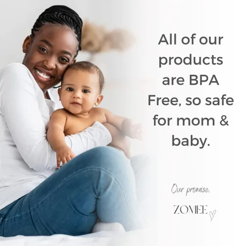 Vista 6 de Zomee Flex - Protector de pezón para mama, invertido o plano, cómodo y suave para un fácil uso de bombeo para el extractor de leche Z1 Z2