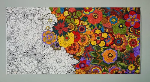 Vista 6 de SJPRINTER Póster gigante para colorear para niños y adultos, diversión creativa para aulas, centros de atención, escuelas, grupos y familias
