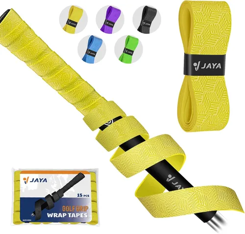 Vista 13 de JAYA Golf Grip Wrapping Tape – Regrip Your Clubs in 1 Minute, PU Overgrip, No Solvent Needed, 3 or 15 Pack