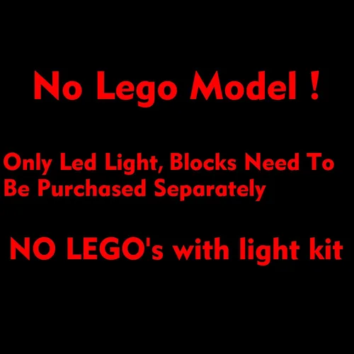 Vista 2 de VONADO Kit de luz LED compatible con Lego 21189 Skeleton Dungeon, luces decorativas de bricolaje para bloques de construcción Lego