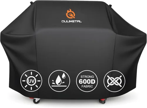 Vista 7 de QuliMetal Cubierta para parrilla de pellets para Camp Chef DLX 24, Woodwind