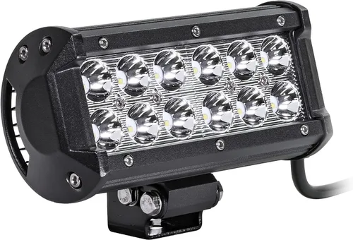Vista 21 de Faro delantero de 4" LAMPHUS Cruizer de 18W, LED CREE para auto y motocicleta, 4", Inundación