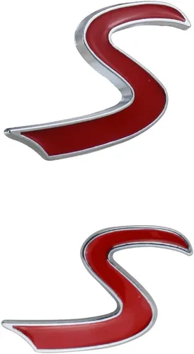Vista 2 de 1 emblema S 3D letra de metal para maletero de la tapa trasera del maletero de la escotilla de repuesto para R53 R55 R56 R57 R59 F56 F55