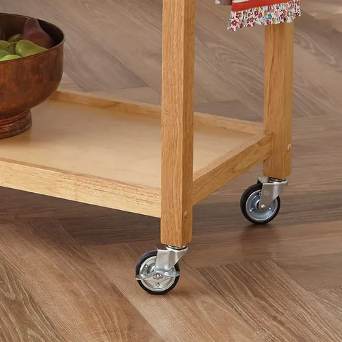 Vista 3 de Home Styles Meridian carrito de cocina, Madera Noble, Natural