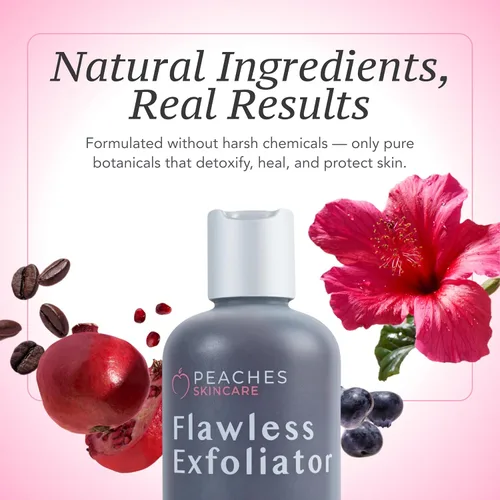 Vista 4 de Exfoliante facial vegano – Exfoliante facial diario suave con arándano, grano de café y vitamina C – Exfoliante facial para una piel suave