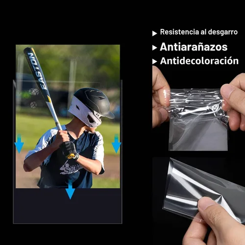 Vista 4 de 1000 unidades de fundas suaves para tarjetas de intercambio - Fundas transparentes de penique, Toploaders para tarjetas coleccionables, Fundas