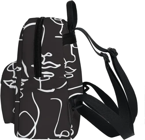 Vista 7 de Mini mochila para niñas bolso impermeable de moda con estampado Deanfun Mnsb-35 Mini Size Mochilas Sling