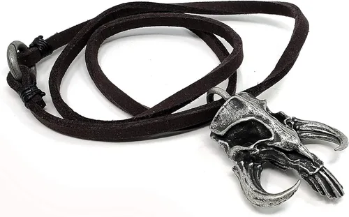 Vista 3 de Collar con colgante de mitosaurio Mandaloriano - Din Djarin - Grogu