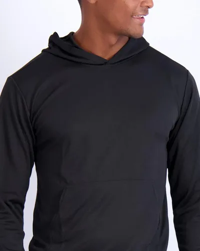 Vista 3 de Real Essentials Paquete de 3 sudadera deportiva de manga larga con capucha y bolsillos UPF 50+ (disponible en tallas grandes y altas)
