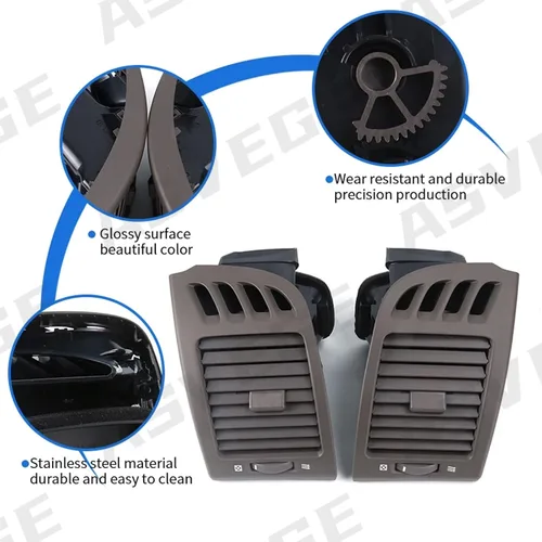 Vista 3 de Salida de ventilación Panel de salpicadero para Toyota Camry 2003-2006 Beige Marrón Cubierta de salida del aire acondicionado del aire