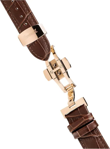 Vista 5 de Ingersoll Reloj marrón automático chino con pantalla analógica I00401 para hombre, Marrón, Reloj automático