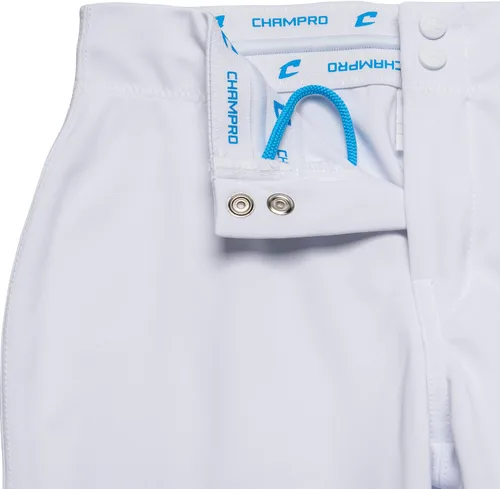 Vista 5 de CHAMPRO Women's Fireball Low-Rise Knicker-Style Fastpitch Softball Pants in Solid Color with Reinforced Knees