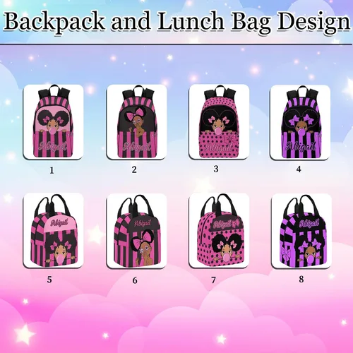 Vista 127 de Texto personalizado Elefante desgaste gafas mochila mochila mochila casual Daypack bolsa para mamá niñas, color86-4, Mochilas Daypack