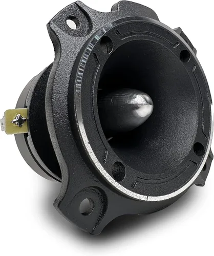 Vista 5 de Gravity 3X WZ40TWBK 3600 vatios de manejo de potencia máxima Warzone Series Heavy Duty Titanium Super Tweeter Altavoz de 4 ohmios marco negro - 2ª