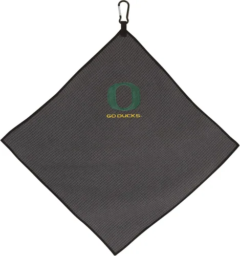 Vista 45 de Team Effort Collegiate - Toalla de microfibra gris de 15" x 15