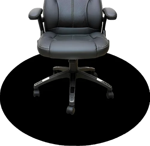 Vista 43 de Tapete redondo personalizado para silla de escritorio de oficina, diseño de tu propio logotipo de foto, texto, alfombrillas circulares