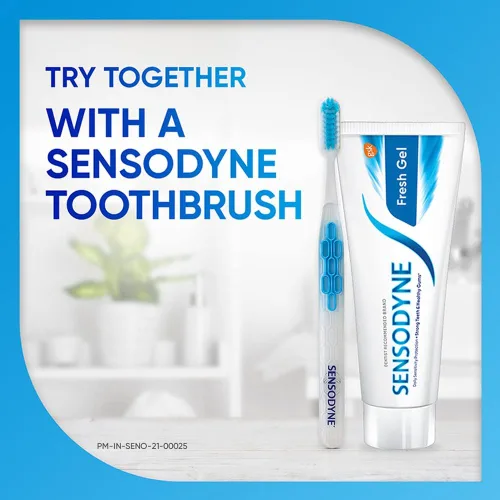 Vista 6 de Sensodyne Pasta dental para dientes sensibles - GEL FRESCO 150g