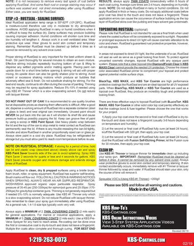 Vista 7 de KBS Coatings kit de acabadora para armazón, amarillo (cat yellow)