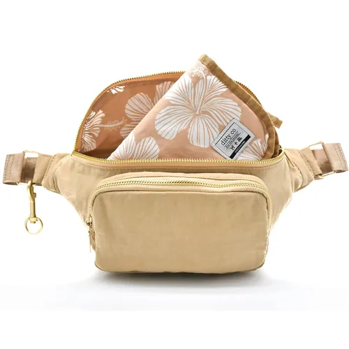 Vista 12 de Ditty Co. Bolsa de pañales pequeña - Cambiador portátil - Bolsas cruzadas para mujeres - Soporte para toallitas para bebés - Artículos esenciales