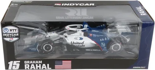 Vista 3 de INDYCAR Greenlight 11154 2022 NTT Series - # 15 Graham Rahal / Rahal Letterman Lanigan Racing, United Rentals (Configuración del campo de carretera)