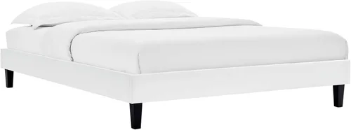 Vista 8 de Modway Plataforma Reign, individual, rosa polvorienta
