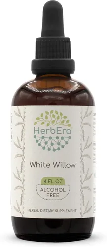 Vista 6 de White Willow B60 - Tintura de extracto de hierbas sin alcohol, gotas líquidas concentradas de sauce blanco natural (Salix Alba) corteza seca de 2
