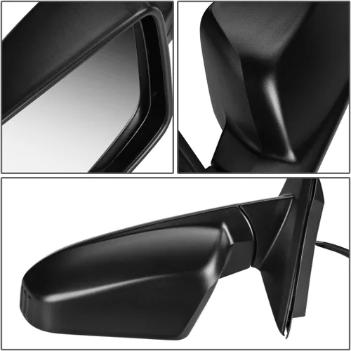 Vista 3 de DNA Motoring OEM-MR-HO1320226 Espejo retrovisor lateral izquierdo con alimentación, estilo de fábrica