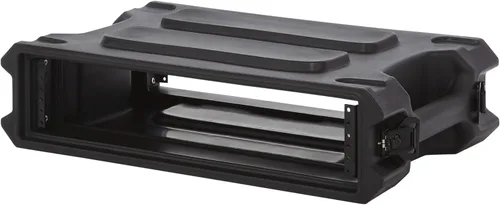 Vista 9 de Gator Cases Pro Series - Carcasa para rack de 2U moldeada rotacionalmente con poca profundidad de 13 pulgadas; fabricada en Estados Unidos