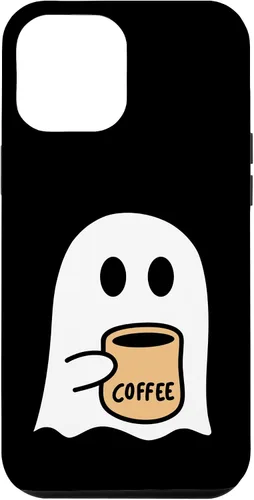 Vista 25 de iPhone 16 Spooky Fall Ghost Coffee Lovers Costume Case