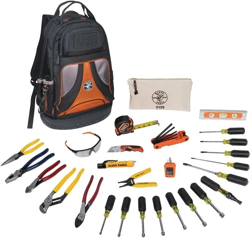 Vista 2 de Klein Tools Kit de herramientas manuales y juego de destornilladores aislados (28 piezas)