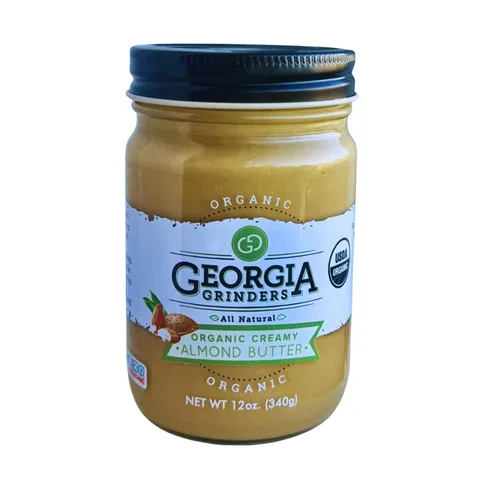 Vista 10 de Georgia Grinders Mantequilla de anacardo cremosa de 12 onzas, (1 CT), suave crema de anacardo gourmet, aprobada por Whole30, apta para dieta