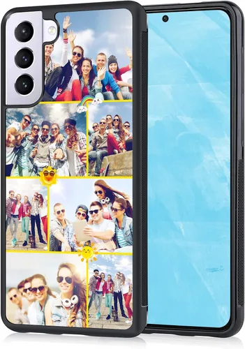 Vista 7 de Funda personalizada para teléfono con múltiples imágenes, funda personalizada de collage con Galaxy S22 S21 S20 FE ULTRA PLUS NOTE 20 ULTRA 10 PLUS