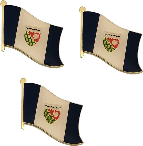 Vista 13 de Pines de solapa de bandera canadiense de provincia y territorio, corbata esmaltada y insignias de alfiler para todas las provincias y territorios
