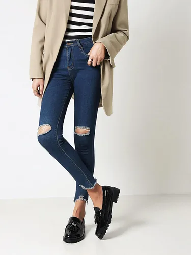 Vista 3 de RUSAUISE Mocasines gruesos de piel de charol para mujer, mocasines casuales con plataforma