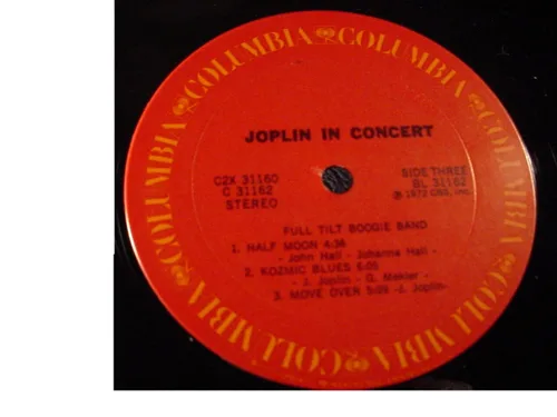 Vista 5 de JANIS JOPLIN JOPLIN EN CONCIERTO 1972 COLUMBIA C2X31160 STEREO VG+ VG+