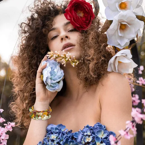 Vista 6 de VONRU - Conjuntos de pulseras bohemias para mujer, 6 juegos de pulseras elásticas apilables multicolor, estilo hippie, joyas finas